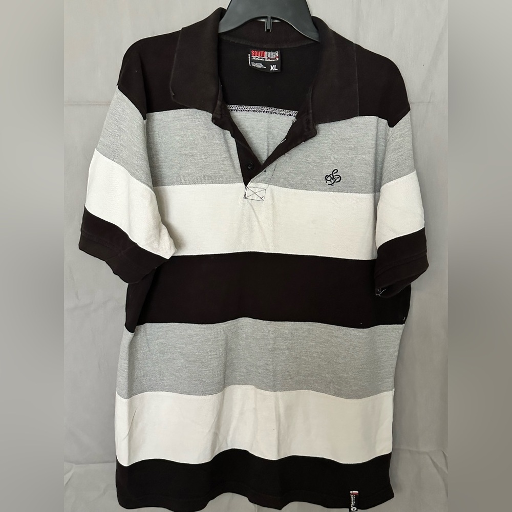 4/$10 South Pole Men’s Short Sleeve Polo Style Shirt Size XL - Picture 1 of 2